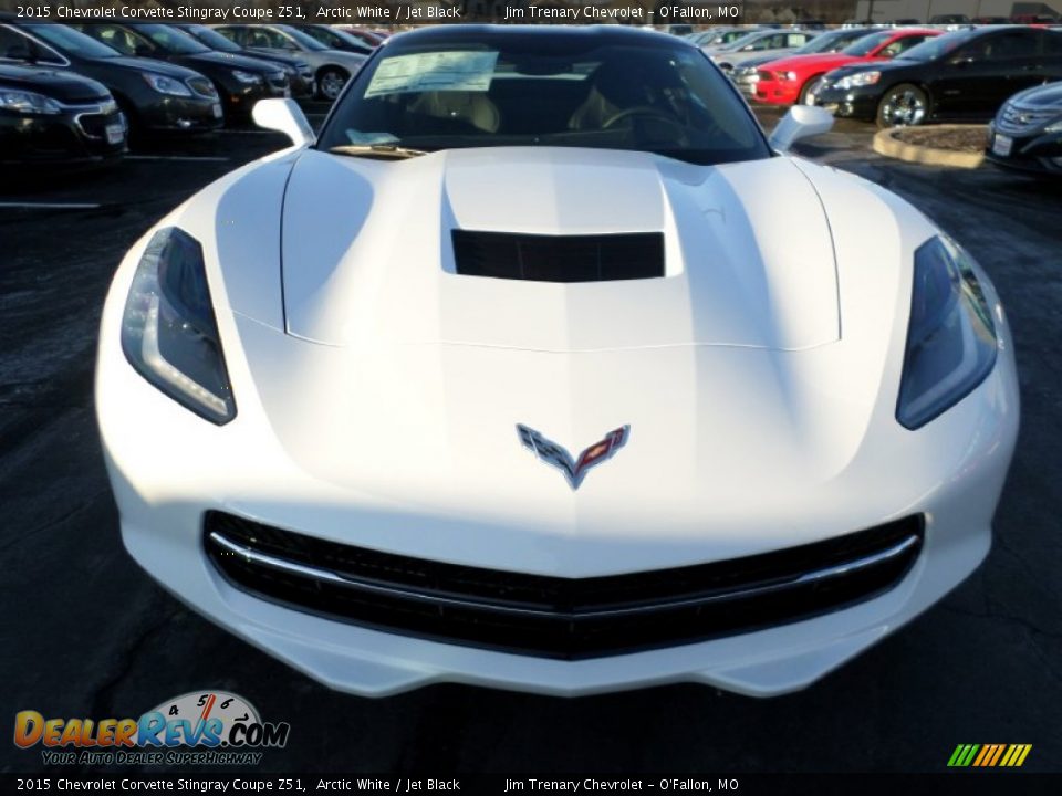 Arctic White 2015 Chevrolet Corvette Stingray Coupe Z51 Photo #11