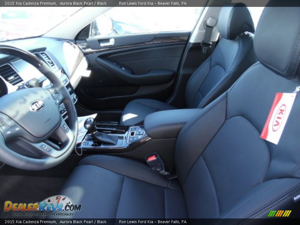 Front Seat of 2015 Kia Cadenza Premium Photo #11