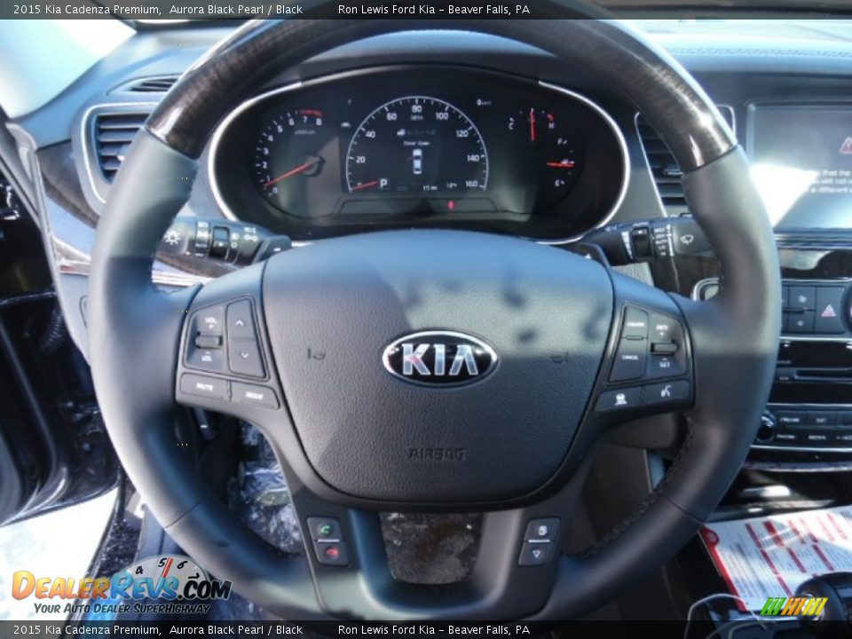 2015 Kia Cadenza Premium Steering Wheel Photo #18