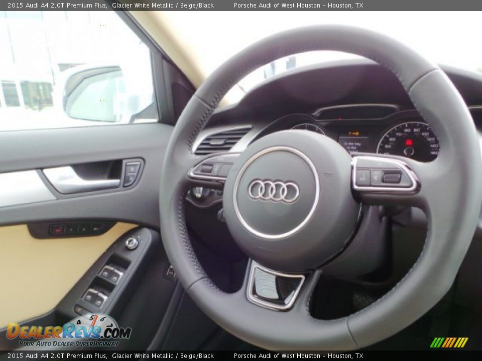 2015 Audi A4 2.0T Premium Plus Steering Wheel Photo #25