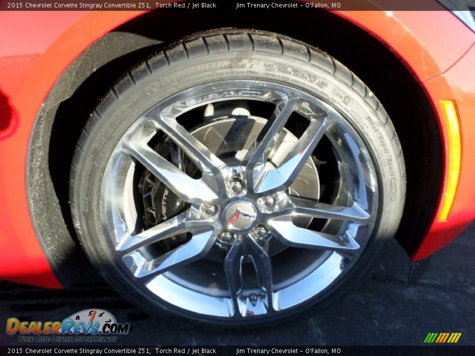 2015 Chevrolet Corvette Stingray Convertible Z51 Torch Red / Jet Black Photo #12