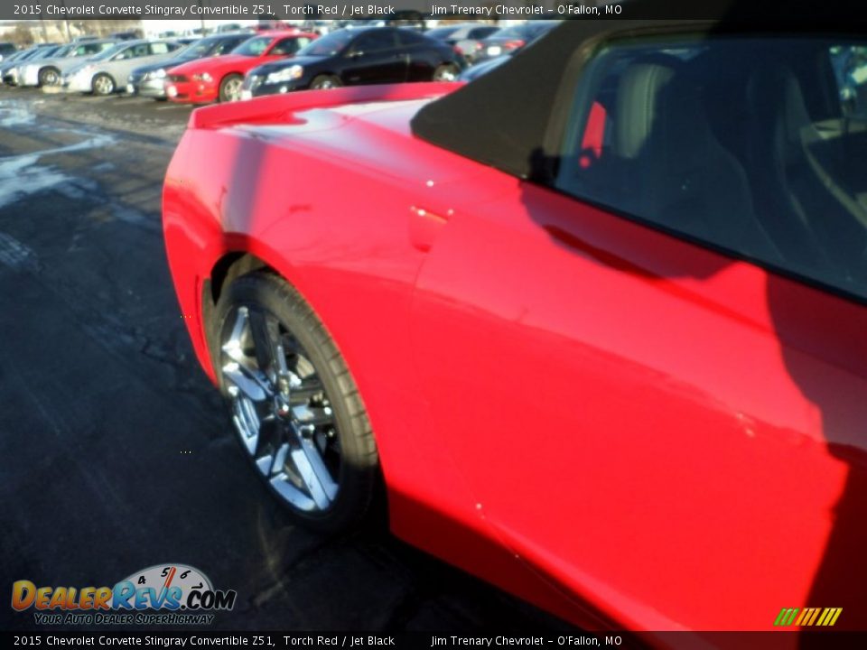 2015 Chevrolet Corvette Stingray Convertible Z51 Torch Red / Jet Black Photo #13