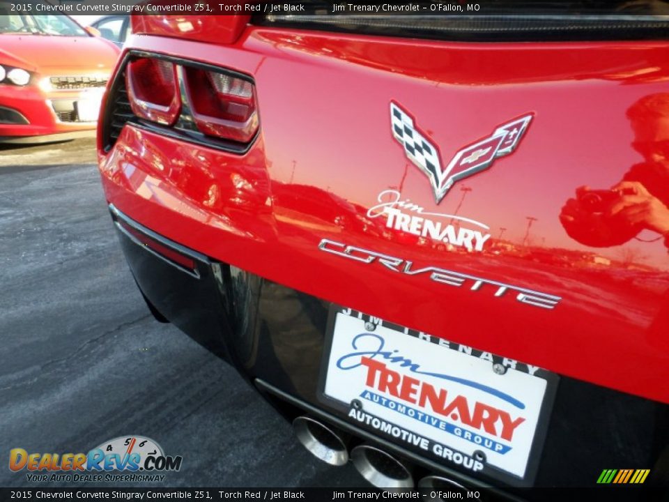 2015 Chevrolet Corvette Stingray Convertible Z51 Torch Red / Jet Black Photo #18