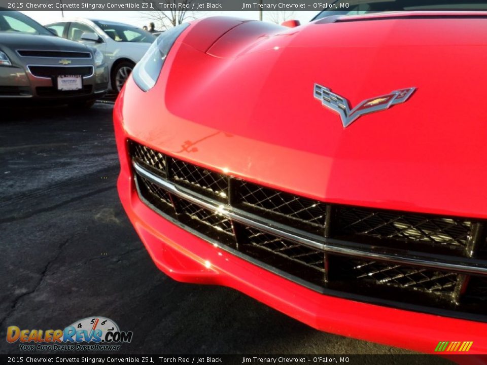 2015 Chevrolet Corvette Stingray Convertible Z51 Torch Red / Jet Black Photo #19