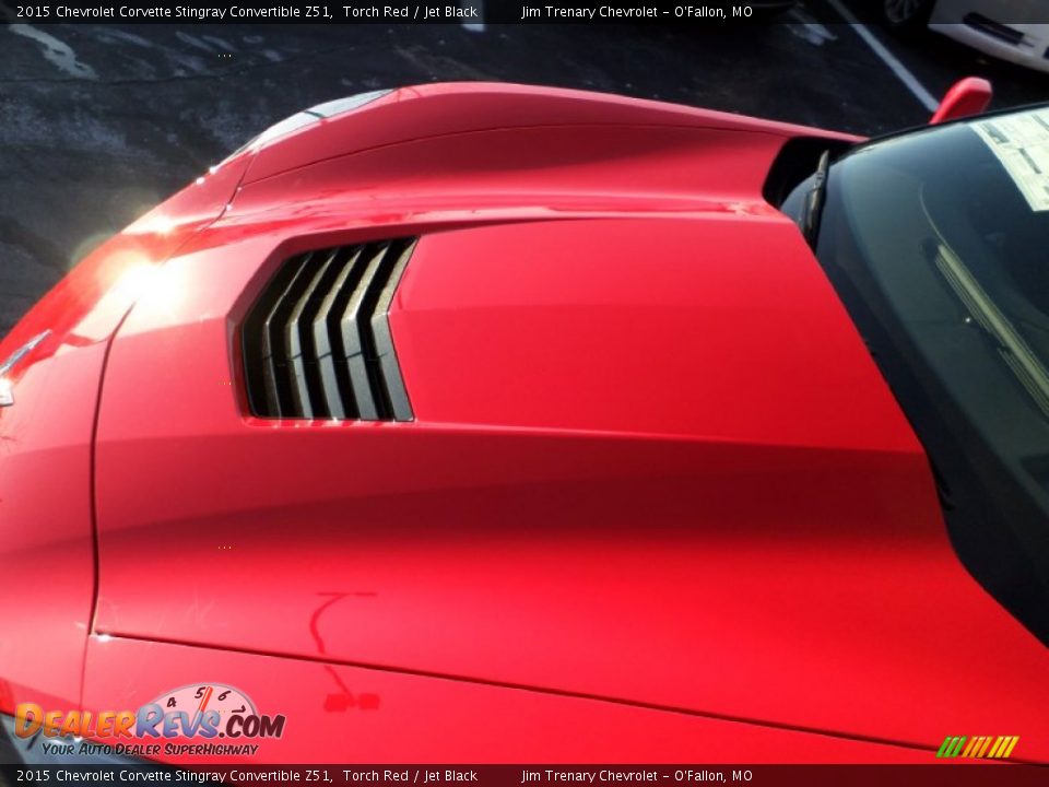 2015 Chevrolet Corvette Stingray Convertible Z51 Torch Red / Jet Black Photo #22