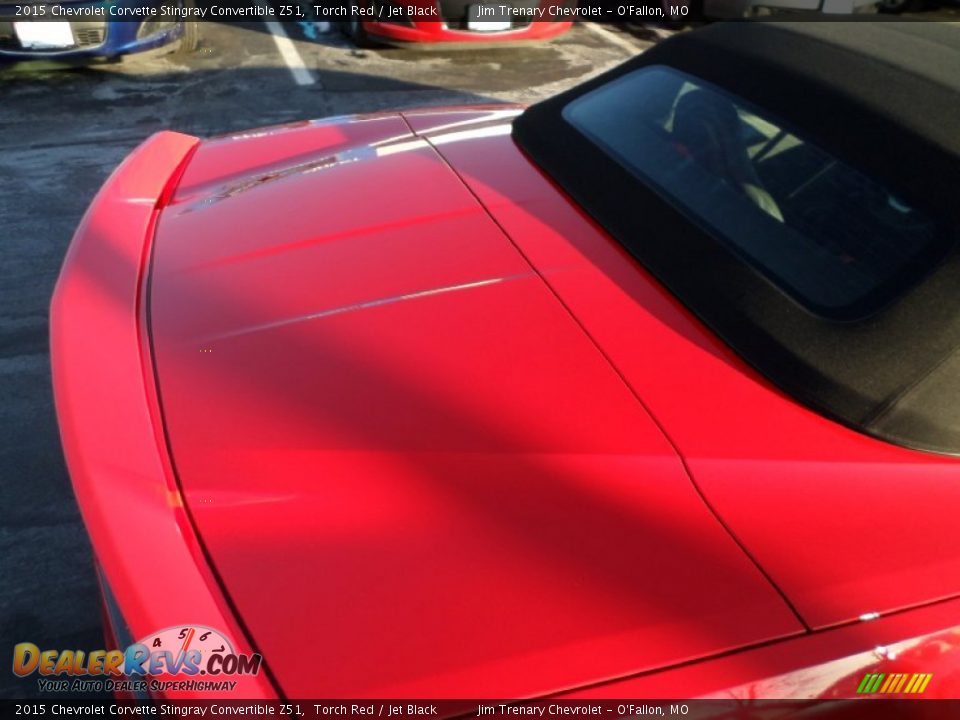 2015 Chevrolet Corvette Stingray Convertible Z51 Torch Red / Jet Black Photo #25