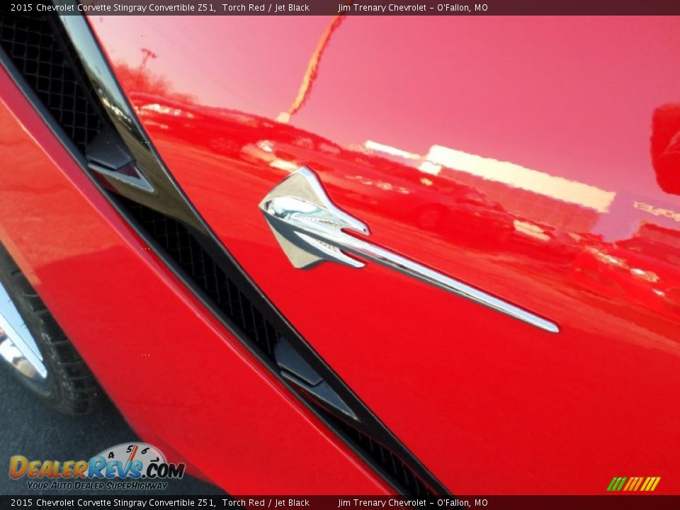 2015 Chevrolet Corvette Stingray Convertible Z51 Torch Red / Jet Black Photo #27
