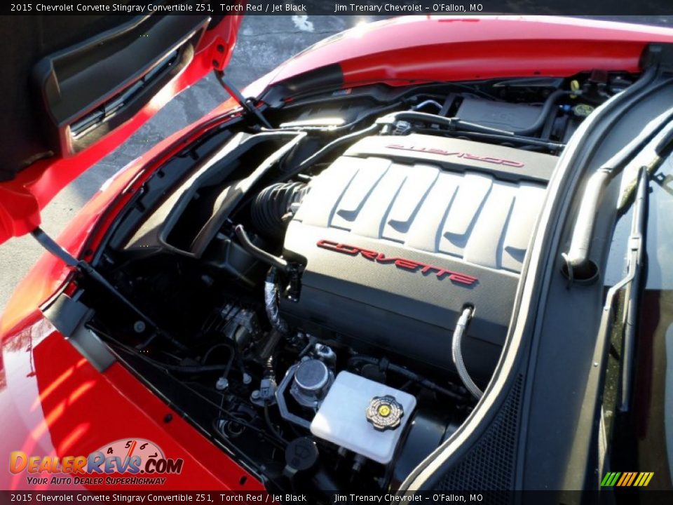 2015 Chevrolet Corvette Stingray Convertible Z51 Torch Red / Jet Black Photo #28