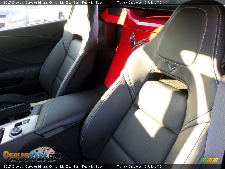 2015 Chevrolet Corvette Stingray Convertible Z51 Torch Red / Jet Black Photo #36
