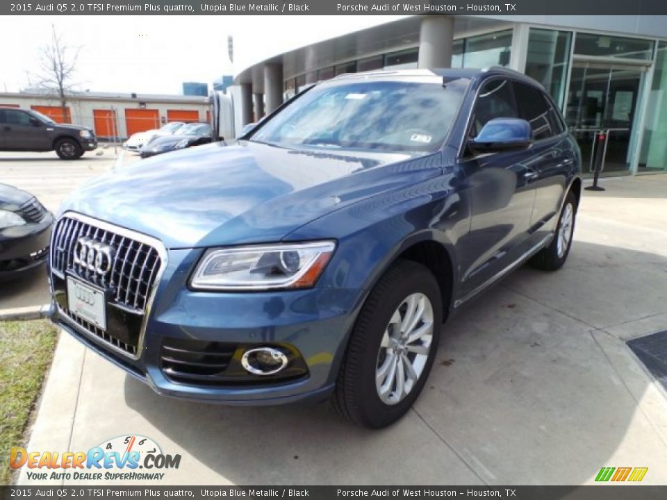 Front 3/4 View of 2015 Audi Q5 2.0 TFSI Premium Plus quattro Photo #3