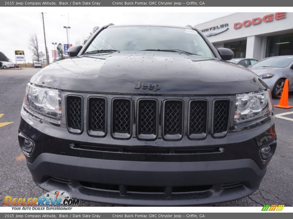 2015 Jeep Compass Altitude Black / Dark Slate Gray Photo #2