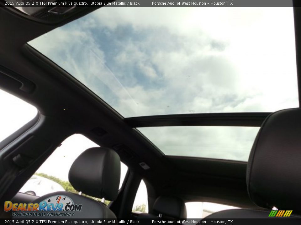 2015 Audi Q5 2.0 TFSI Premium Plus quattro Utopia Blue Metallic / Black Photo #17