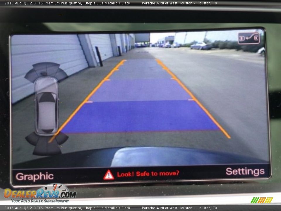 2015 Audi Q5 2.0 TFSI Premium Plus quattro Utopia Blue Metallic / Black Photo #20