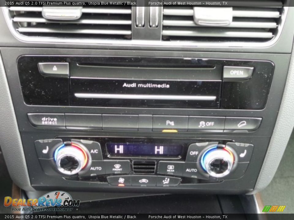 2015 Audi Q5 2.0 TFSI Premium Plus quattro Utopia Blue Metallic / Black Photo #21