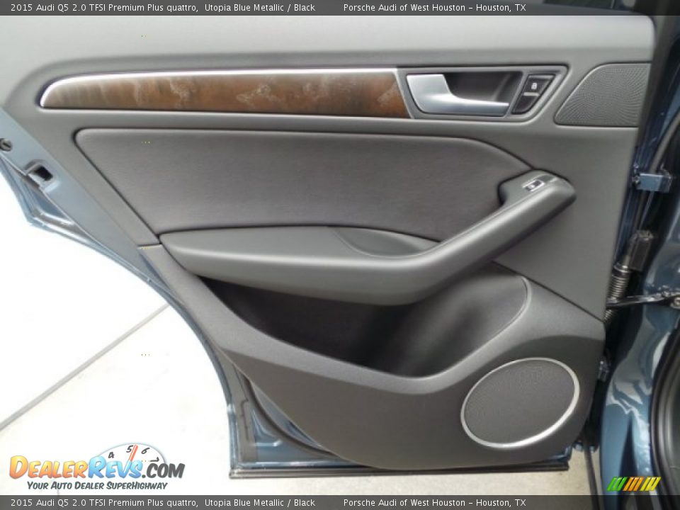 2015 Audi Q5 2.0 TFSI Premium Plus quattro Utopia Blue Metallic / Black Photo #24