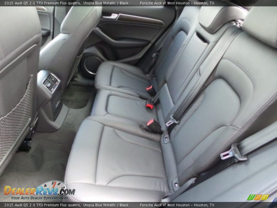 2015 Audi Q5 2.0 TFSI Premium Plus quattro Utopia Blue Metallic / Black Photo #25