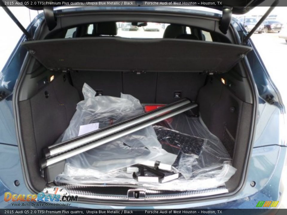 2015 Audi Q5 2.0 TFSI Premium Plus quattro Utopia Blue Metallic / Black Photo #28