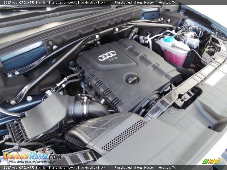 2015 Audi Q5 2.0 TFSI Premium Plus quattro Utopia Blue Metallic / Black Photo #30