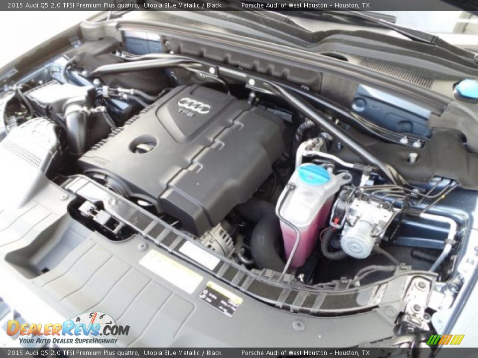 2015 Audi Q5 2.0 TFSI Premium Plus quattro Utopia Blue Metallic / Black Photo #31