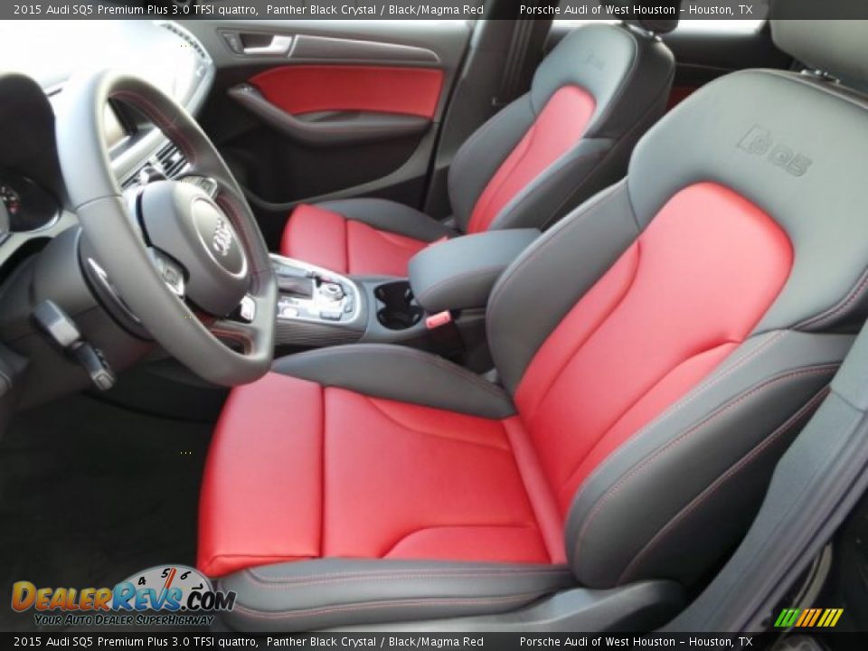 Front Seat of 2015 Audi SQ5 Premium Plus 3.0 TFSI quattro Photo #12