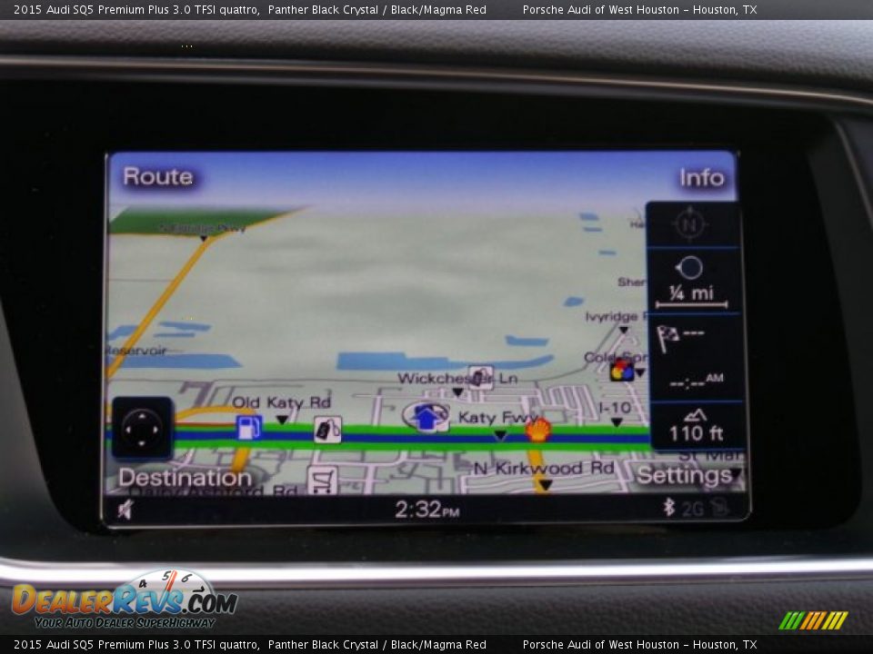 2015 Audi SQ5 Premium Plus 3.0 TFSI quattro Panther Black Crystal / Black/Magma Red Photo #19