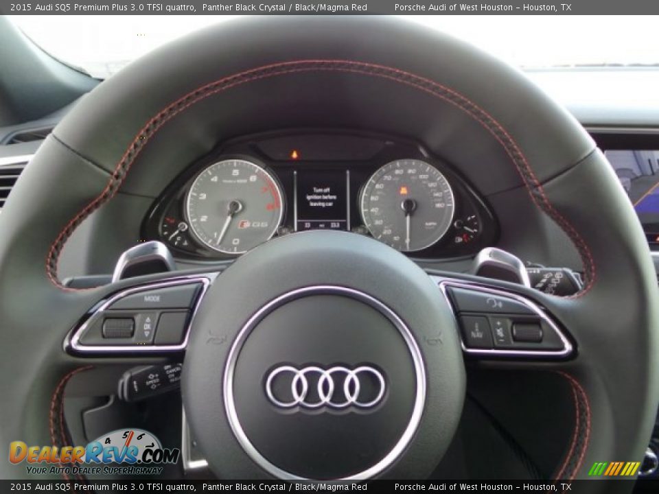 2015 Audi SQ5 Premium Plus 3.0 TFSI quattro Steering Wheel Photo #23