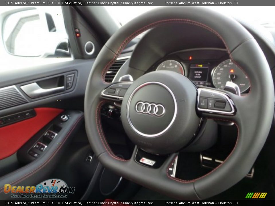 2015 Audi SQ5 Premium Plus 3.0 TFSI quattro Steering Wheel Photo #27