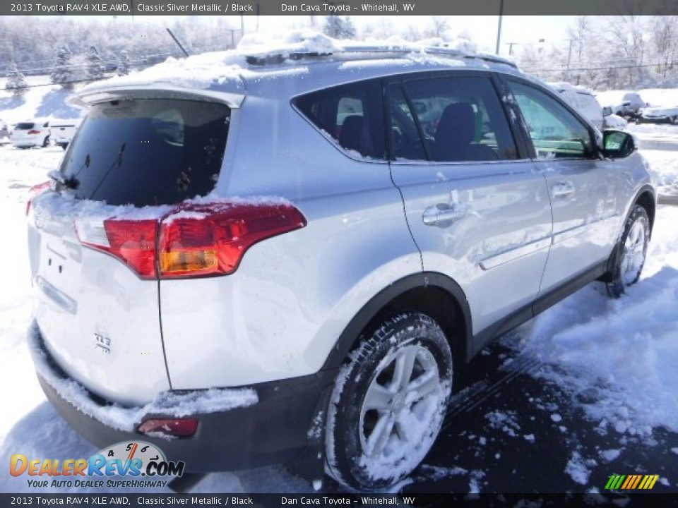 2013 Toyota RAV4 XLE AWD Classic Silver Metallic / Black Photo #3