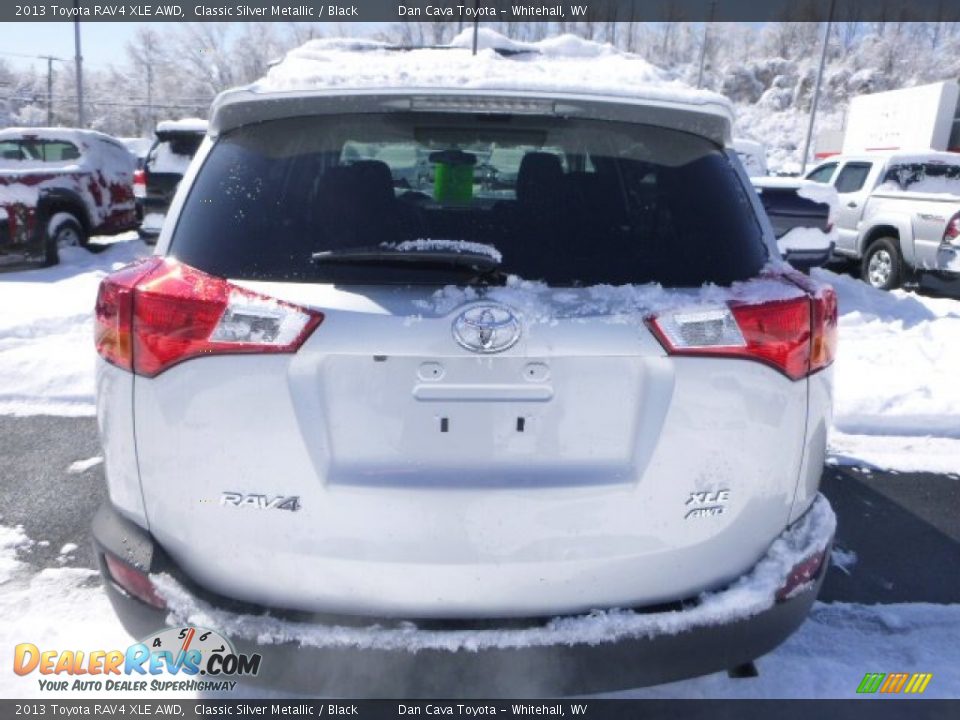 2013 Toyota RAV4 XLE AWD Classic Silver Metallic / Black Photo #4