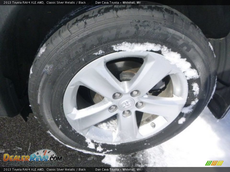 2013 Toyota RAV4 XLE AWD Classic Silver Metallic / Black Photo #6