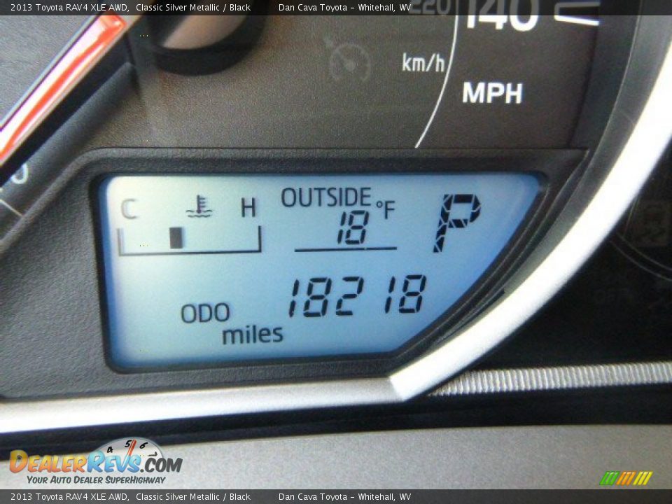2013 Toyota RAV4 XLE AWD Classic Silver Metallic / Black Photo #16