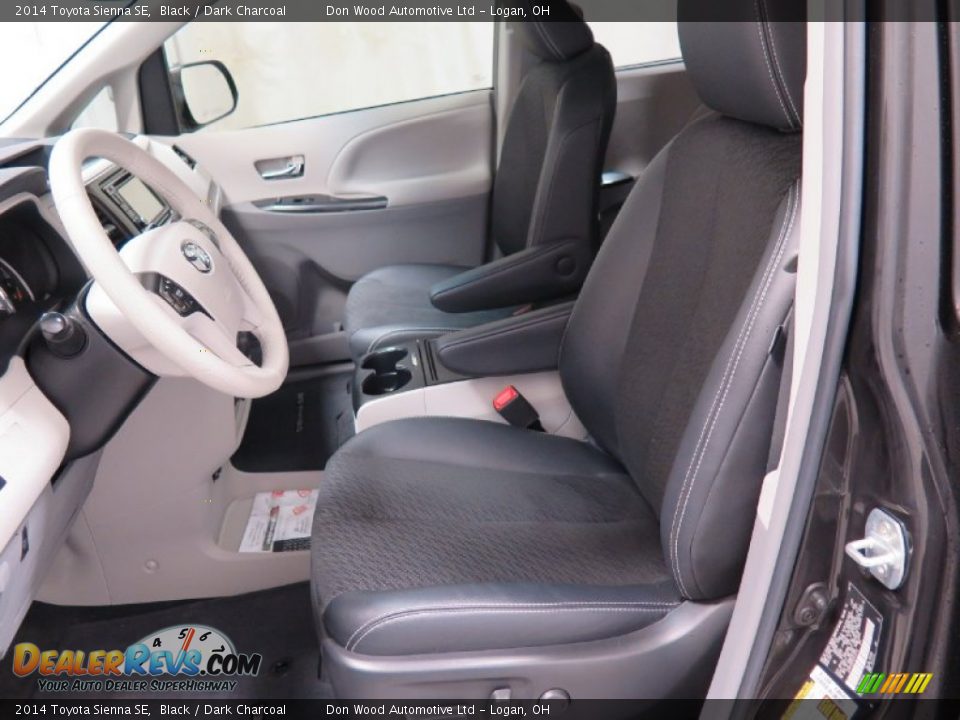 Front Seat of 2014 Toyota Sienna SE Photo #7