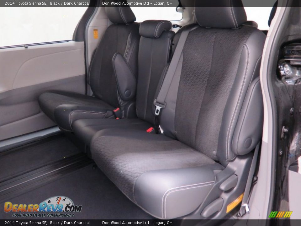 Rear Seat of 2014 Toyota Sienna SE Photo #8