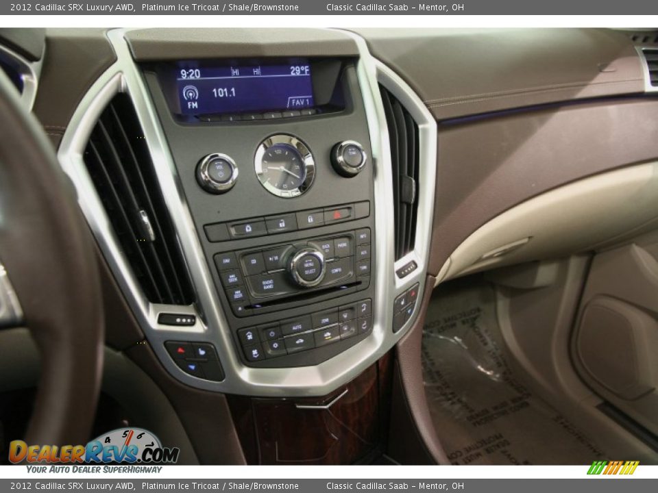 Controls of 2012 Cadillac SRX Luxury AWD Photo #10