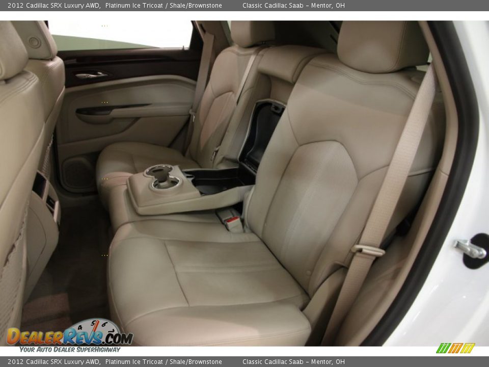 Rear Seat of 2012 Cadillac SRX Luxury AWD Photo #15