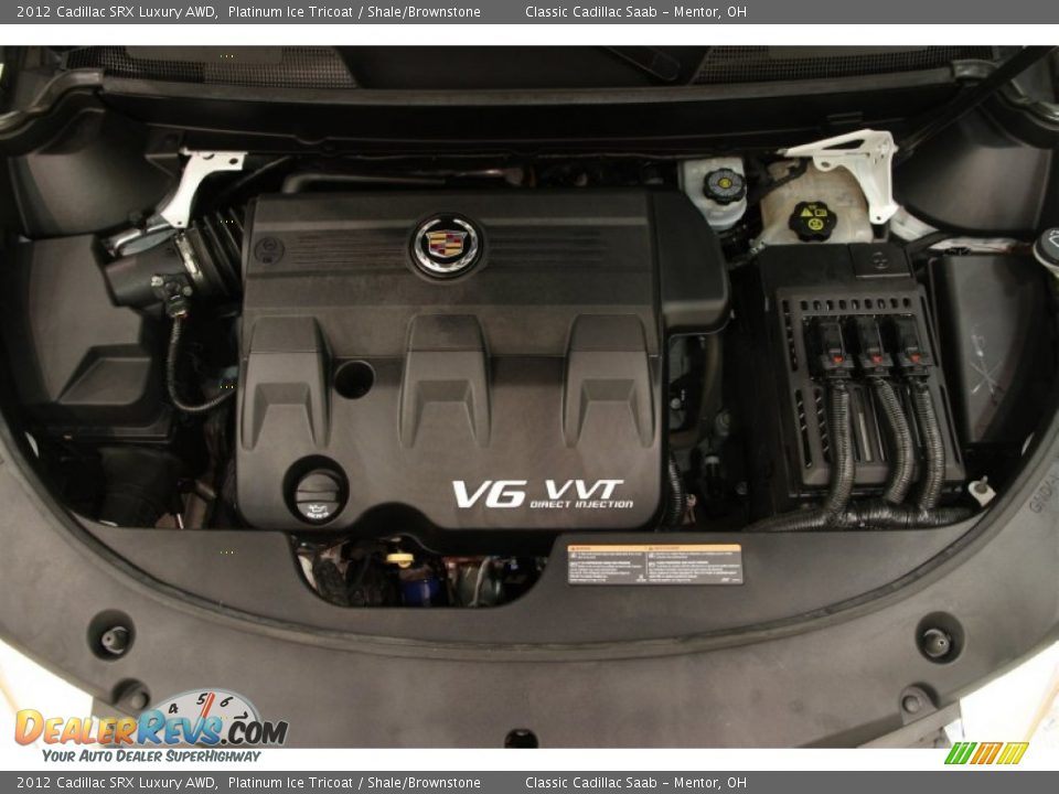 2012 Cadillac SRX Luxury AWD 3.6 Liter DI DOHC 24-Valve VVT V6 Engine Photo #18