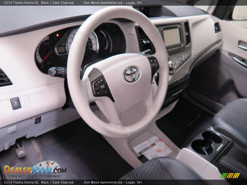 2014 Toyota Sienna SE Steering Wheel Photo #17