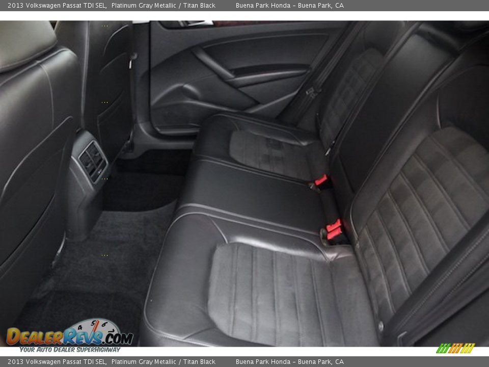 2013 Volkswagen Passat TDI SEL Platinum Gray Metallic / Titan Black Photo #4