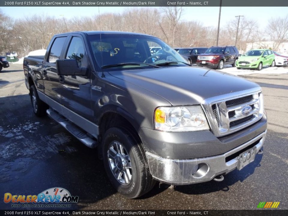 Front 3/4 View of 2008 Ford F150 XLT SuperCrew 4x4 Photo #1