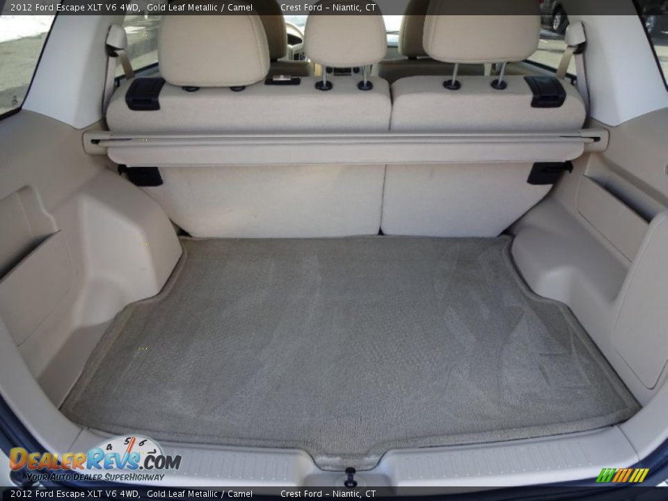 2012 Ford Escape XLT V6 4WD Gold Leaf Metallic / Camel Photo #9