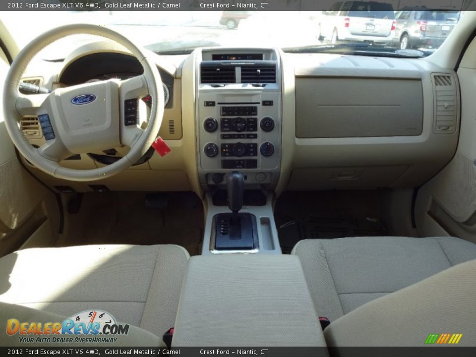 2012 Ford Escape XLT V6 4WD Gold Leaf Metallic / Camel Photo #11
