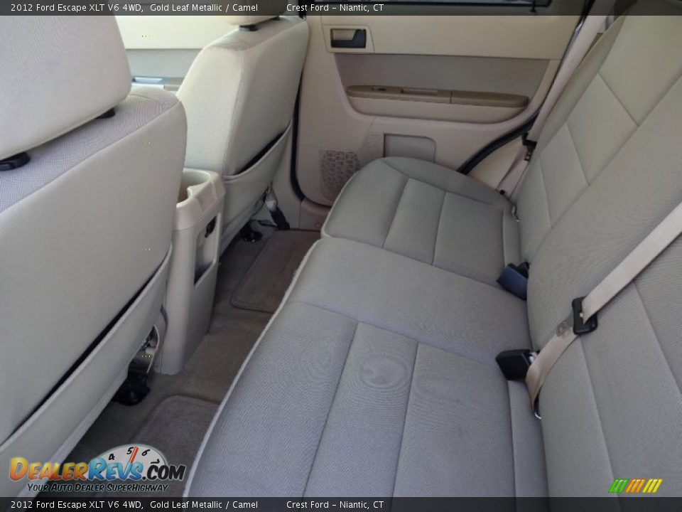 2012 Ford Escape XLT V6 4WD Gold Leaf Metallic / Camel Photo #12