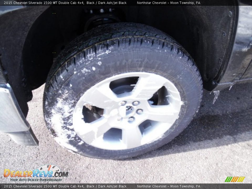 2015 Chevrolet Silverado 1500 WT Double Cab 4x4 Wheel Photo #9