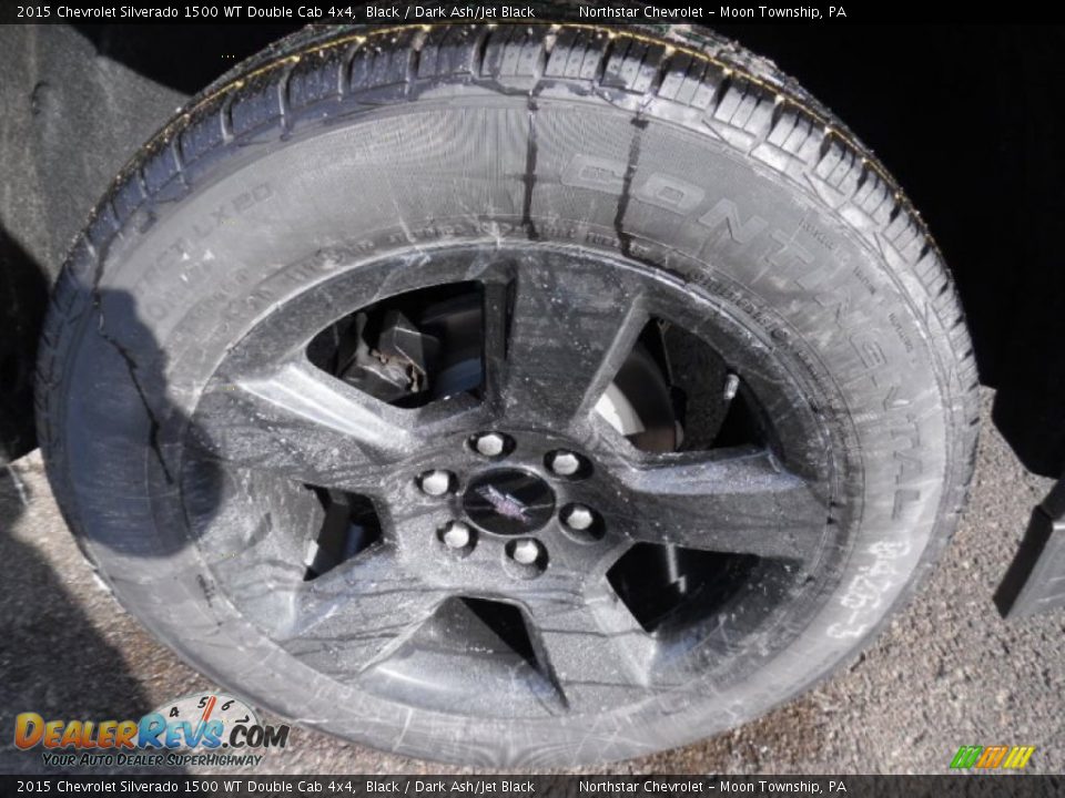 2015 Chevrolet Silverado 1500 WT Double Cab 4x4 Wheel Photo #7