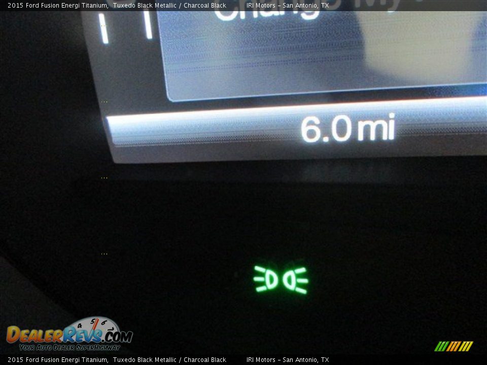 2015 Ford Fusion Energi Titanium Tuxedo Black Metallic / Charcoal Black Photo #21