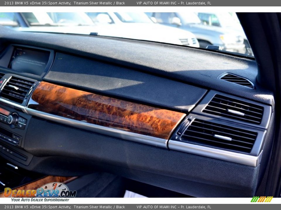 2013 BMW X5 xDrive 35i Sport Activity Titanium Silver Metallic / Black Photo #25