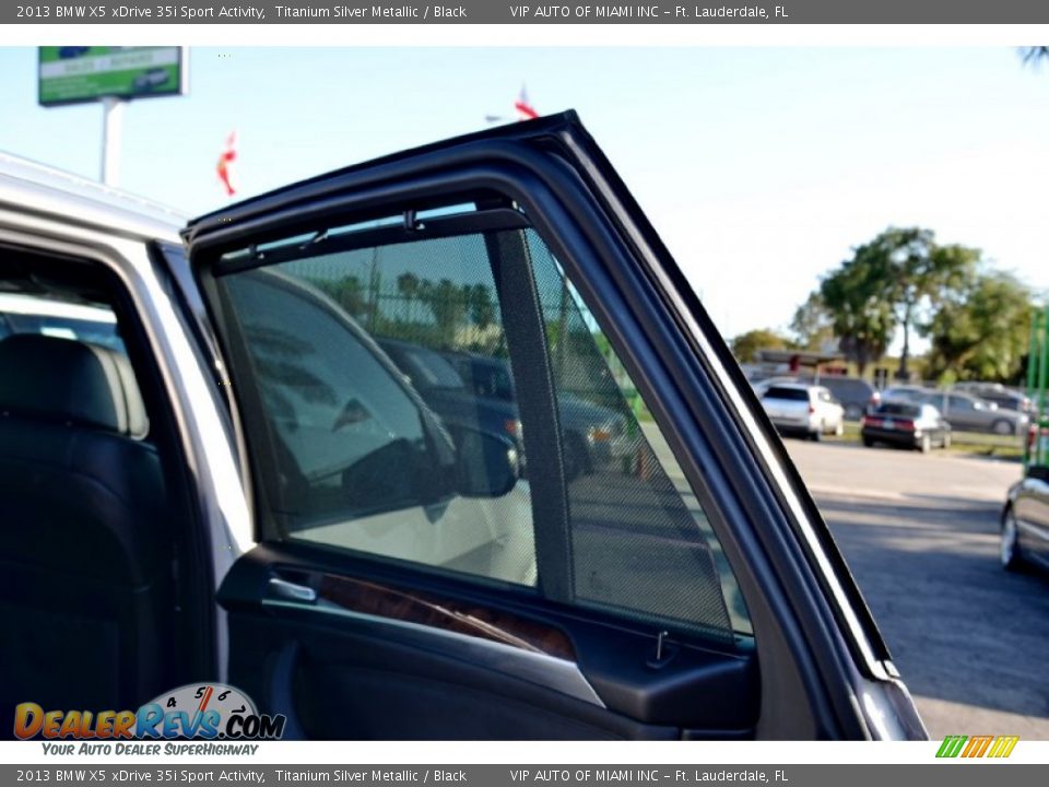 2013 BMW X5 xDrive 35i Sport Activity Titanium Silver Metallic / Black Photo #31