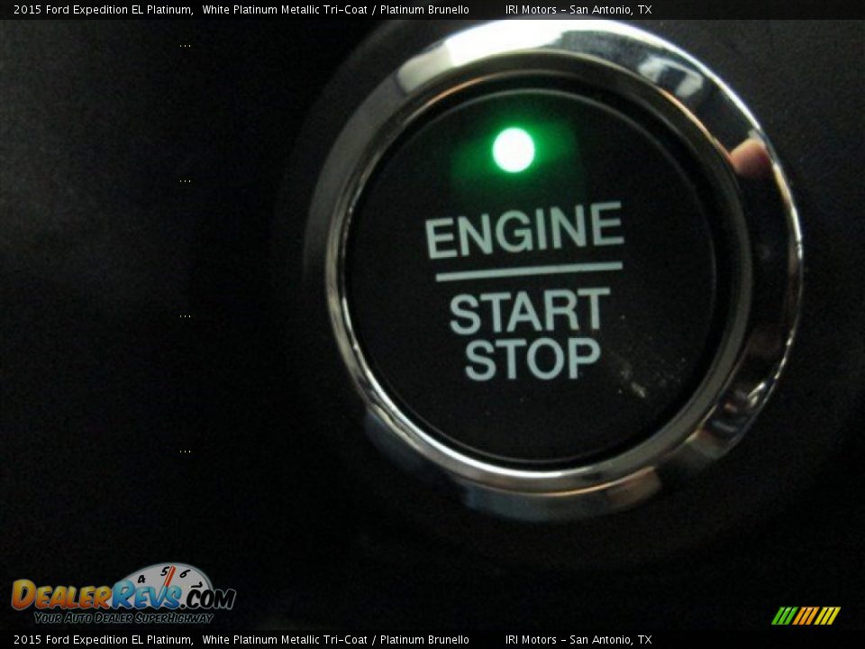 2015 Ford Expedition EL Platinum White Platinum Metallic Tri-Coat / Platinum Brunello Photo #27