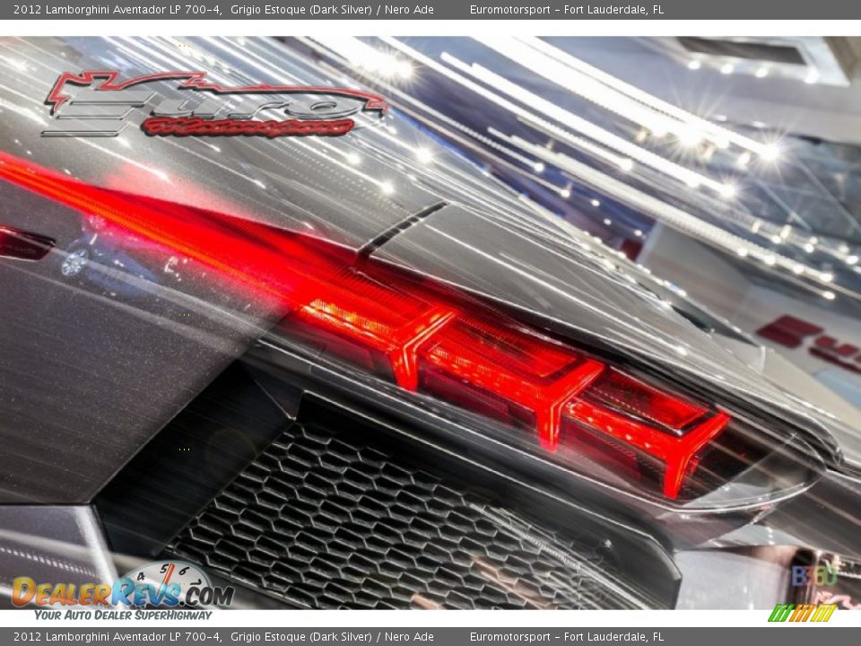 2012 Lamborghini Aventador LP 700-4 Grigio Estoque (Dark Silver) / Nero Ade Photo #58