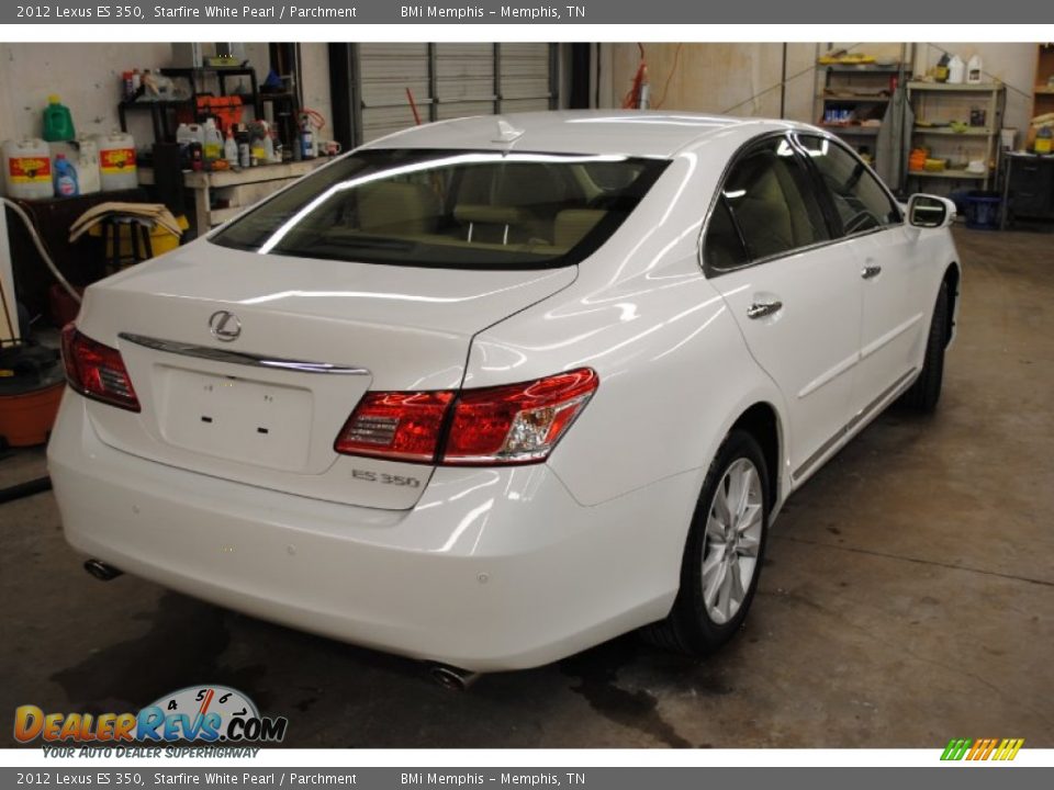 2012 Lexus ES 350 Starfire White Pearl / Parchment Photo #5